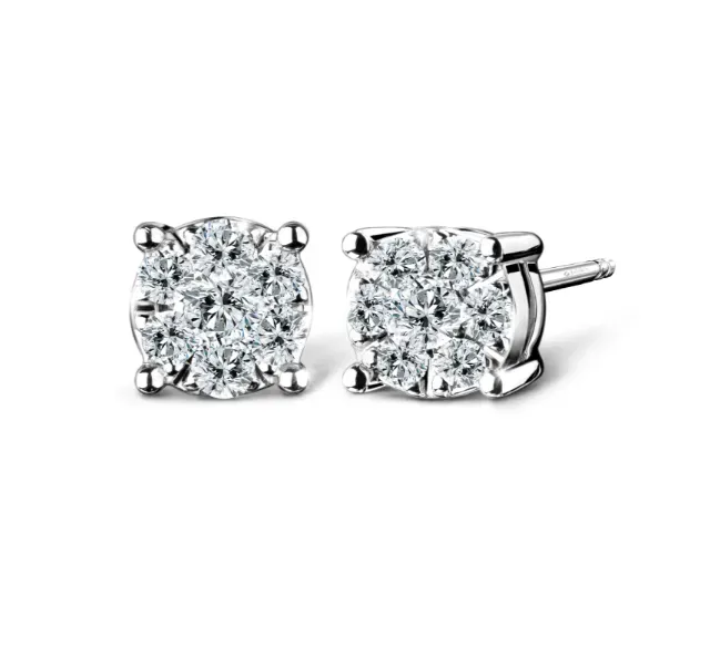 ต่างหูเพชร