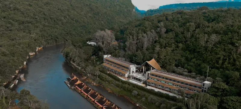 ที่พักกาญจนบุรีริมน้ำ