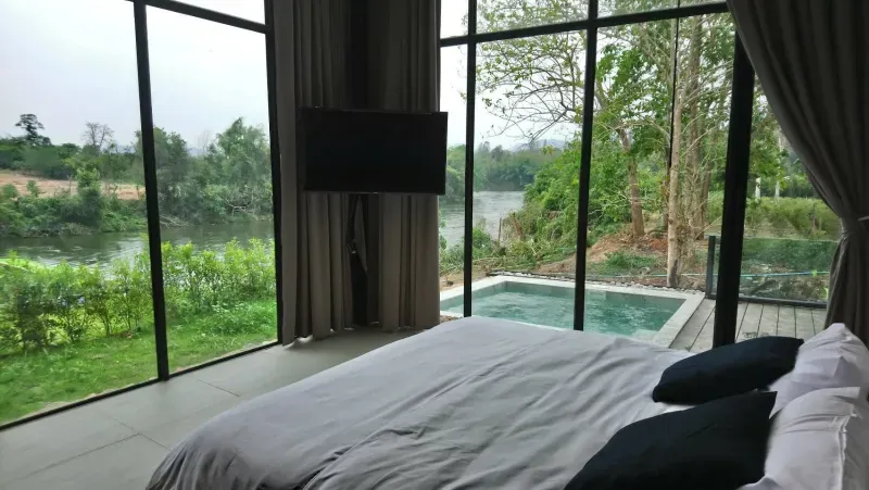 ที่พักกาญจนบุรีริมน้ำ