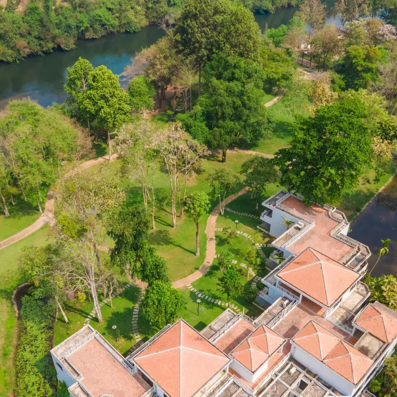 ที่พักกาญจนบุรีริมน้ำ