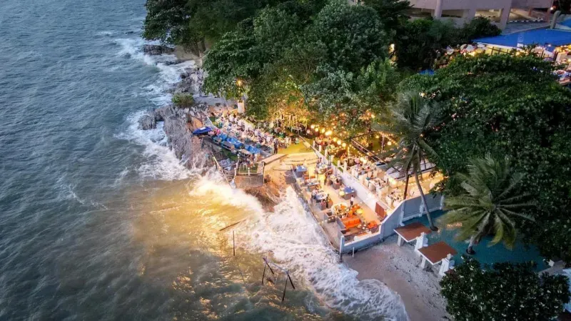 ร้านอาหารพัทยาใต้ บรรยากาศดี