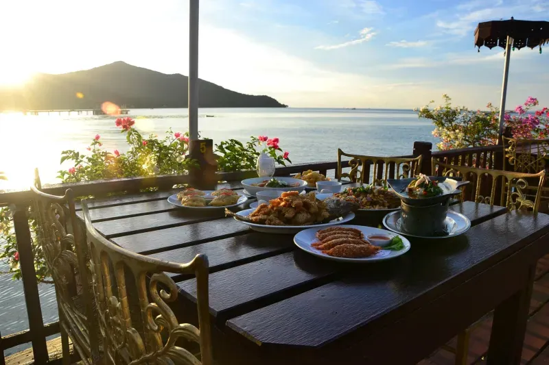 ร้านอาหารพัทยาใต้ บรรยากาศดี