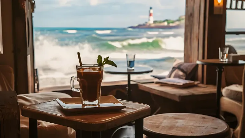 แคปชั่น คาเฟ่