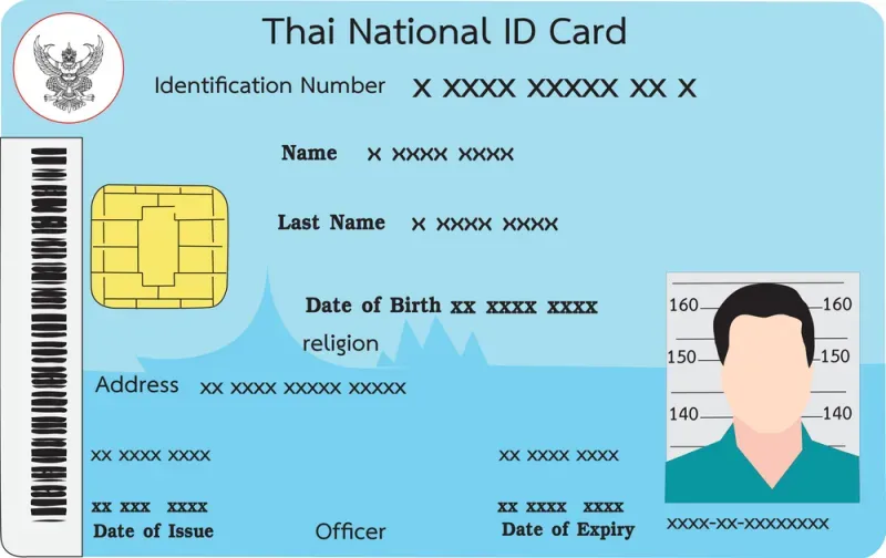 ทําบัตรประชาชนหาย เสียกี่บาท