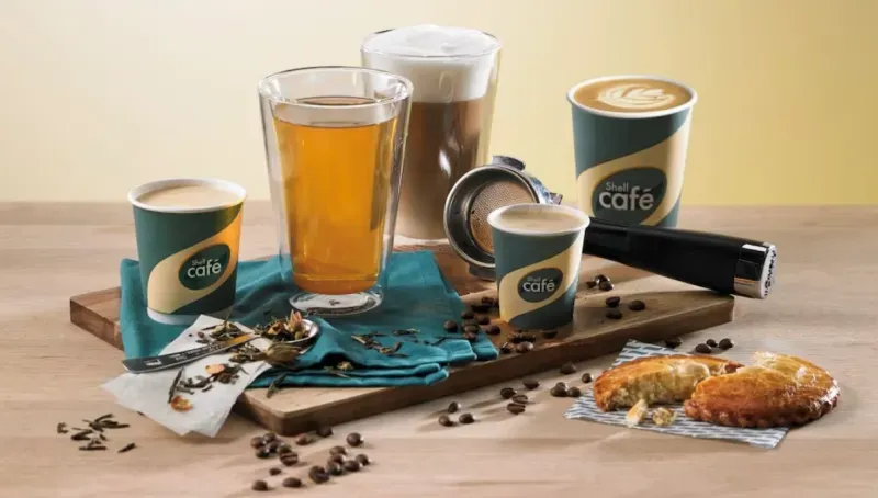 ร้านกาแฟในปั๊ม