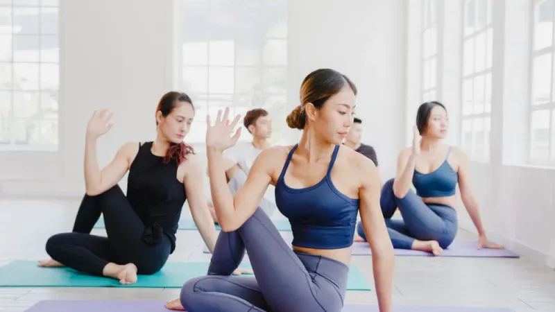 เรียนโยคะ