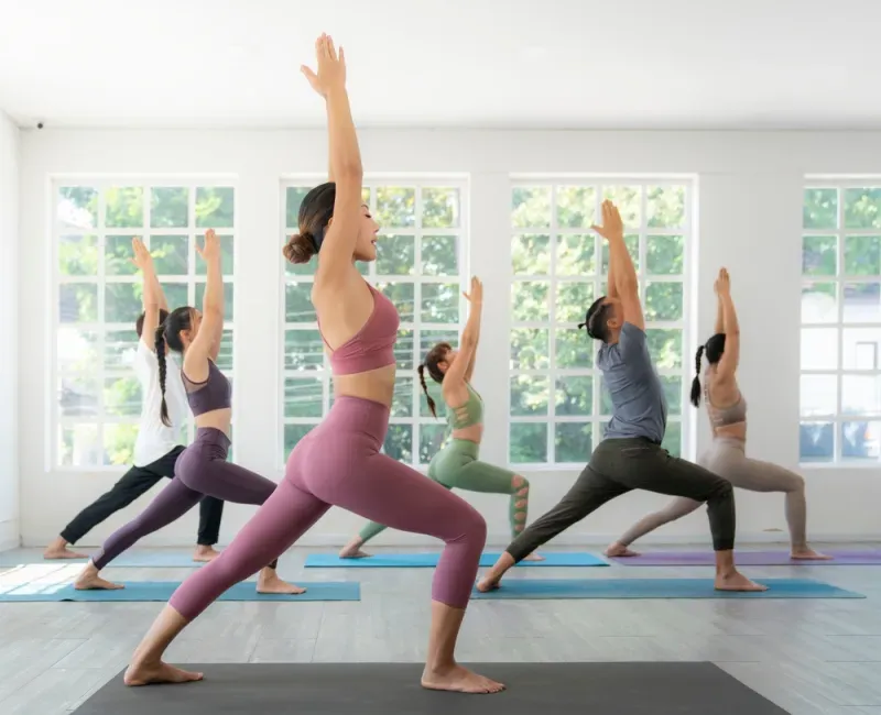 เรียนโยคะ