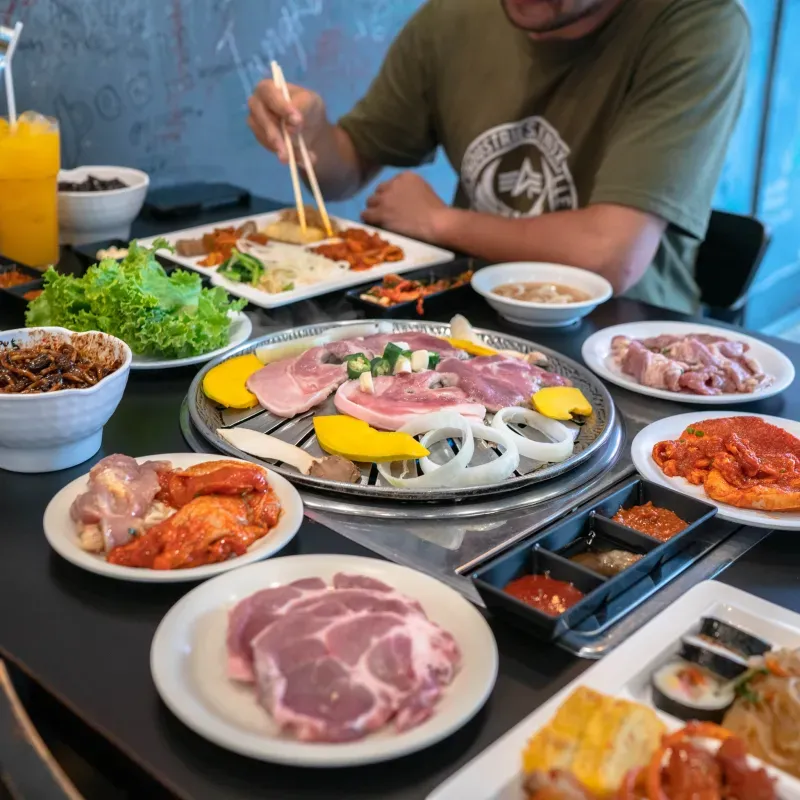 ร้านอาหารเกาหลี