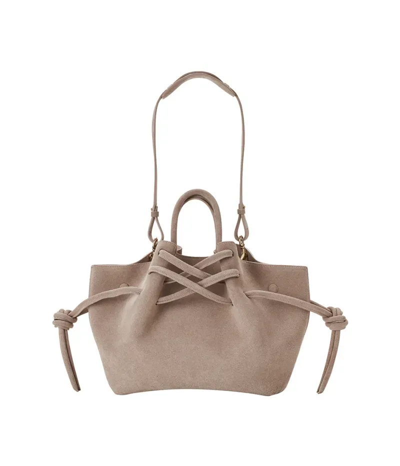 Fundao Ava Suede Taupe