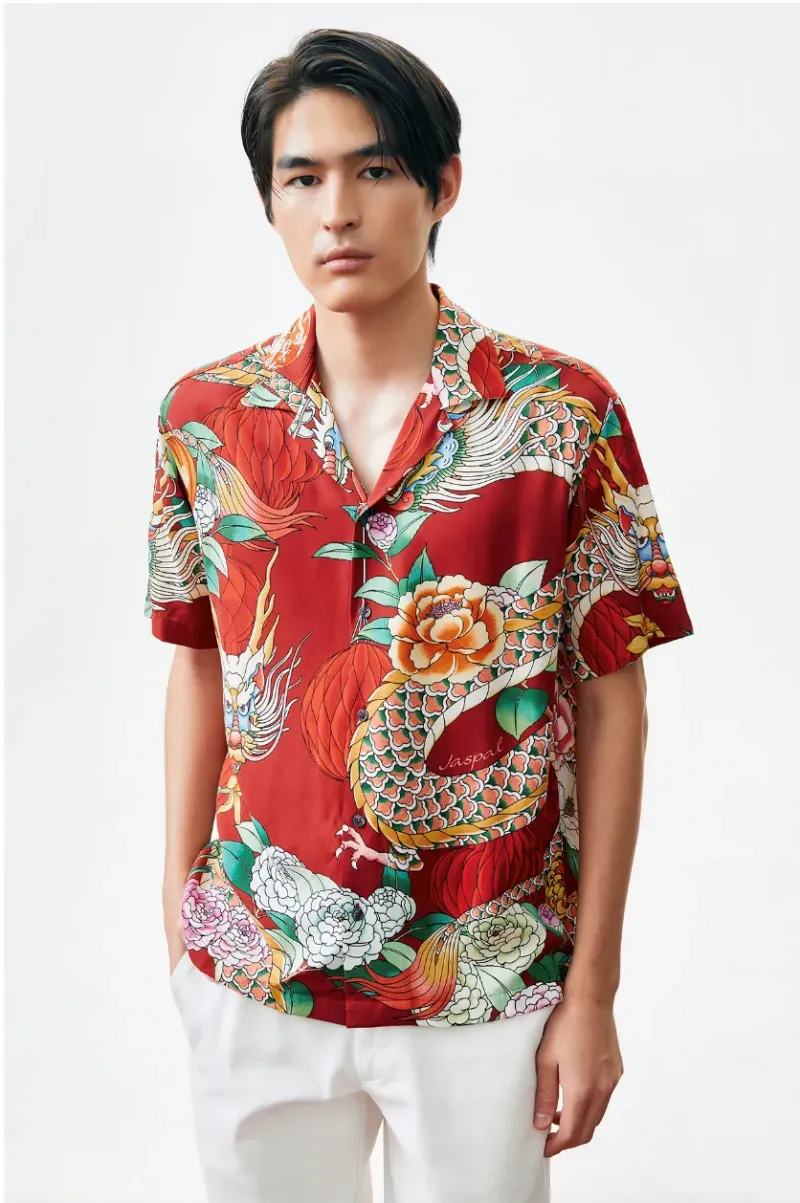 เสื้อฮาวายสงกรานต์ผู้ชาย