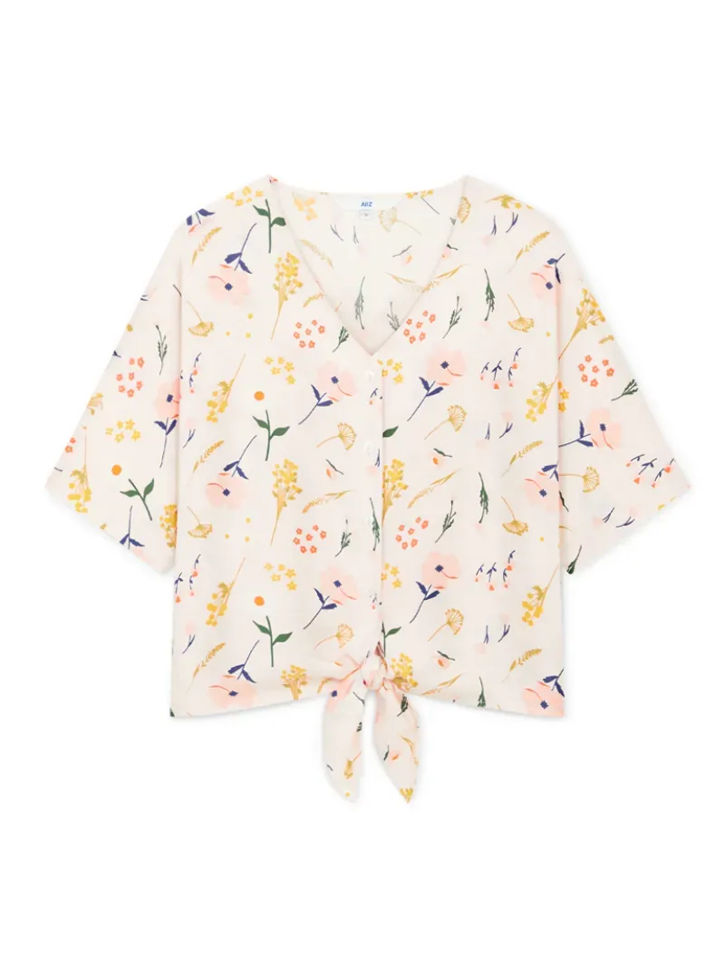 เสื้อลายดอกสงกรานต์