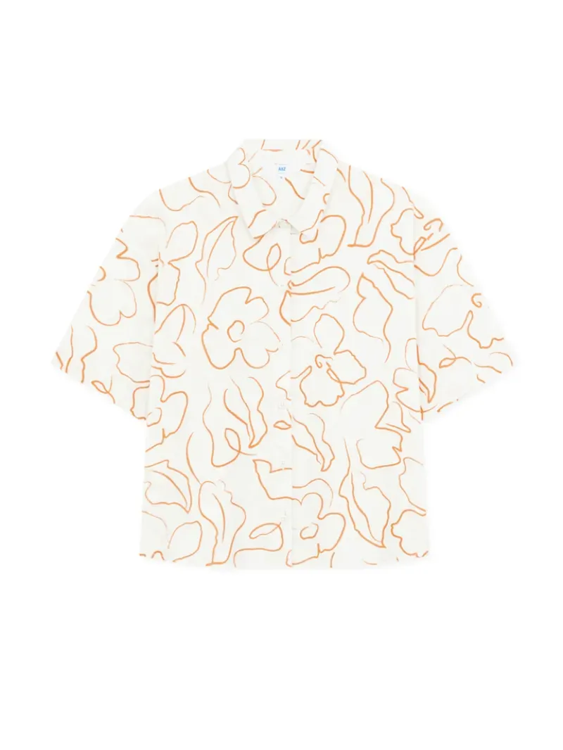 เสื้อลายดอกสงกรานต์