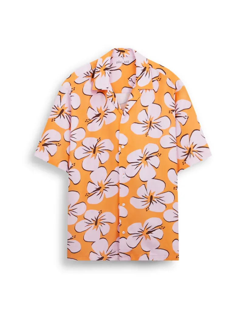 เสื้อลายดอกสงกรานต์