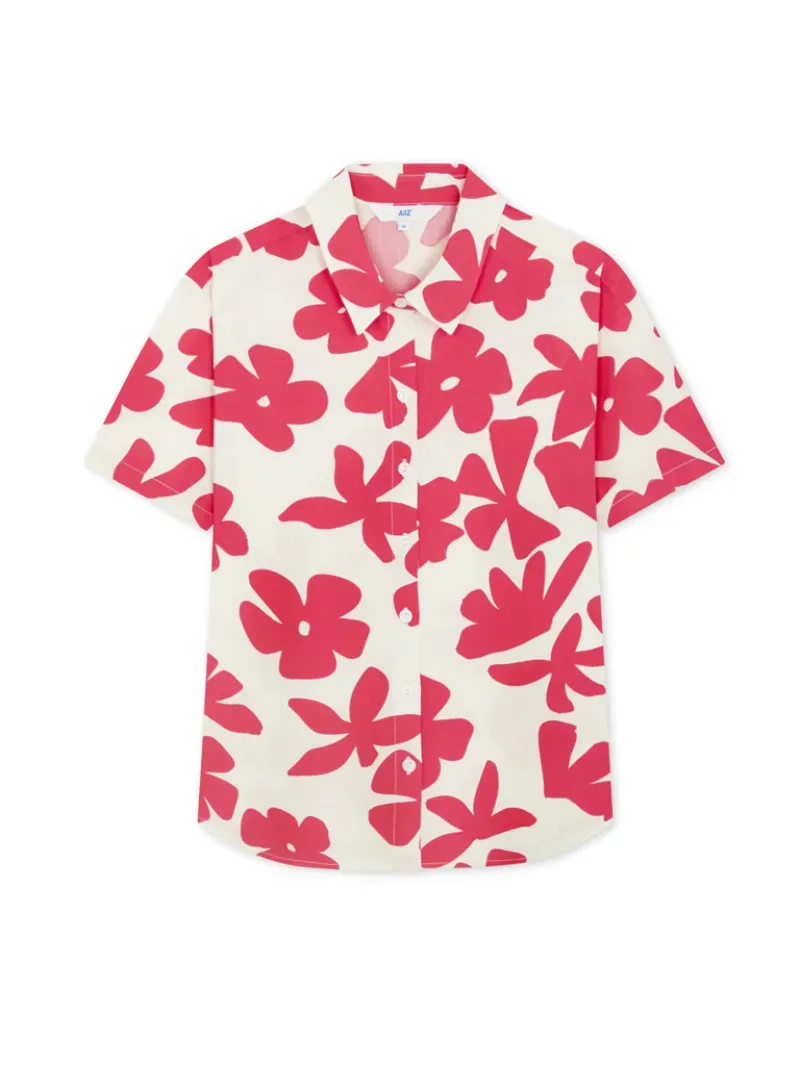 เสื้อลายดอกสงกรานต์