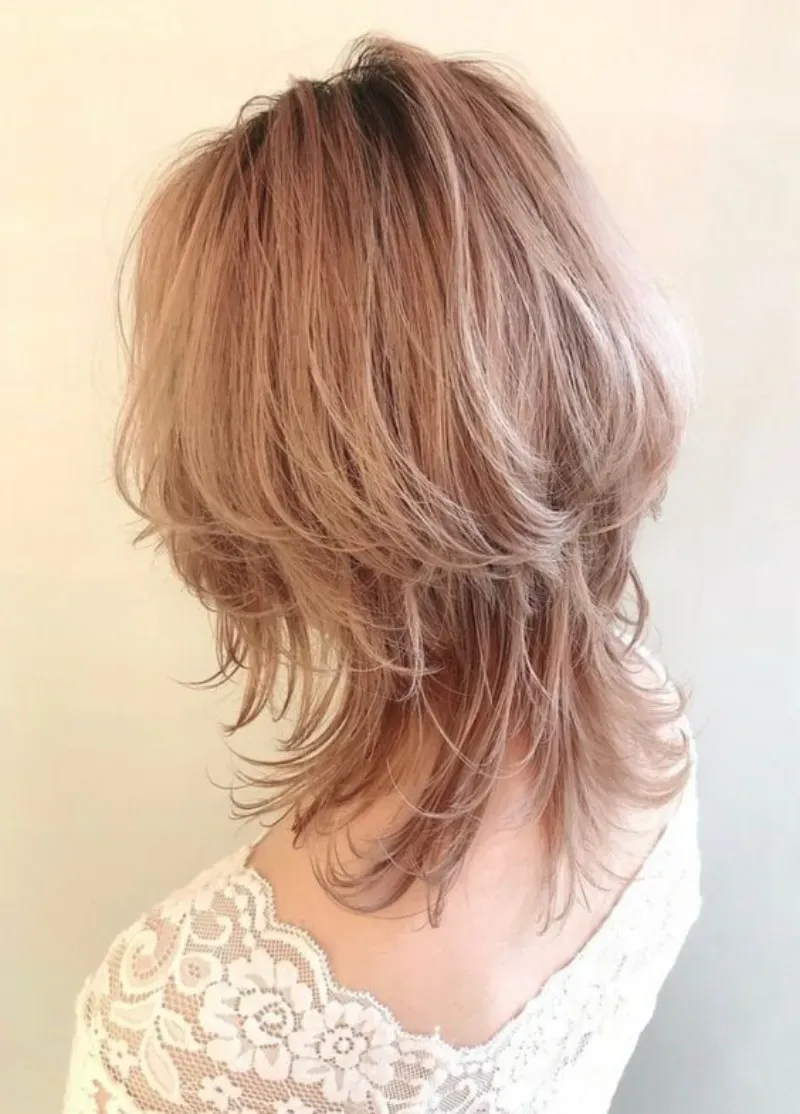 ทรงผมประบ่า ไล่เลเยอร์