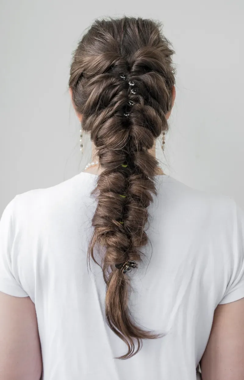 ทรงผมถักเปีย