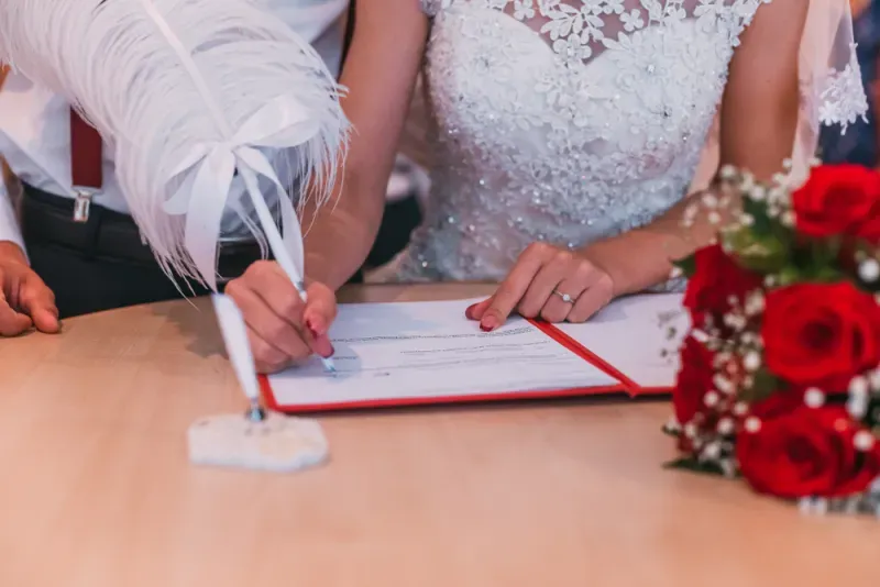 จดทะเบียนสมรส