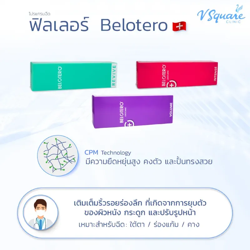 ฟิลเลอร์แท้ ยี่ห้อ Belotero