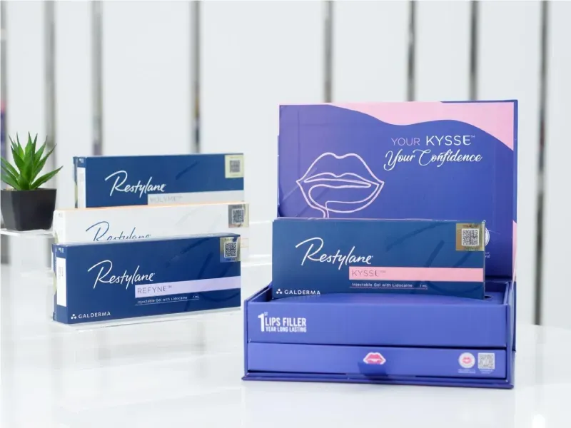 ฉีดฟิลเลอร์ปาก Restylane Kysse