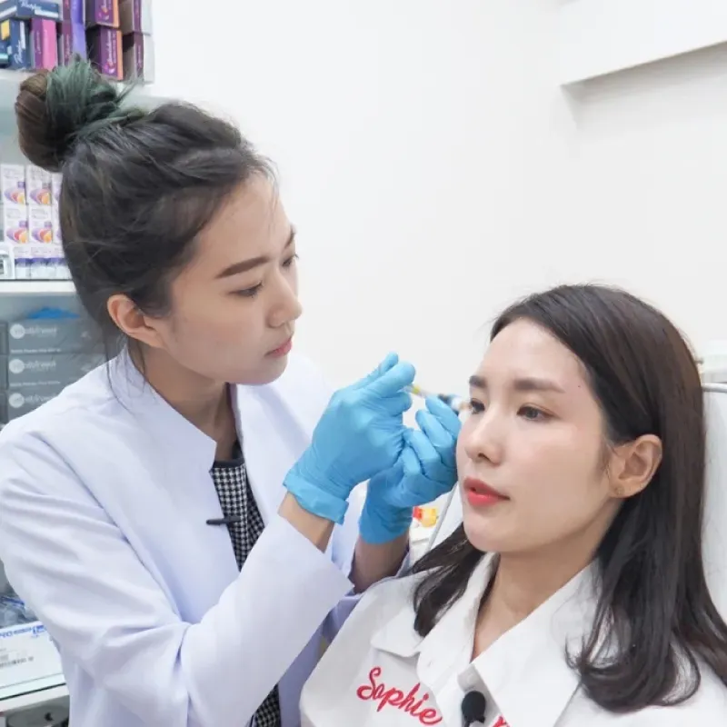 การฉีดฟิลเลอร์ขมับ