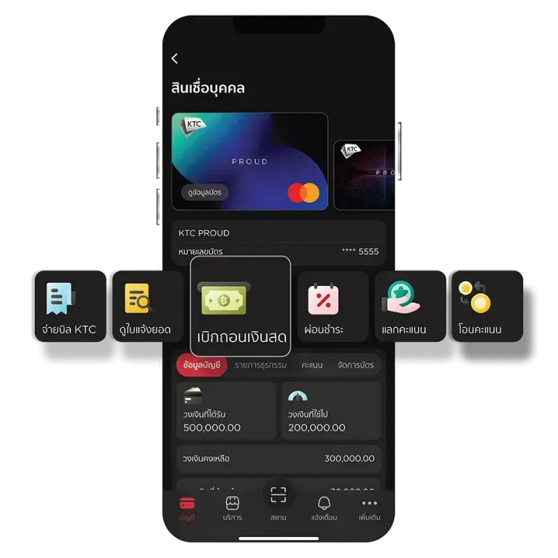บัตรเครดิตกดเงินสดได้ไหม