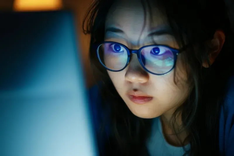 แว่นกรองแสงสีฟ้า