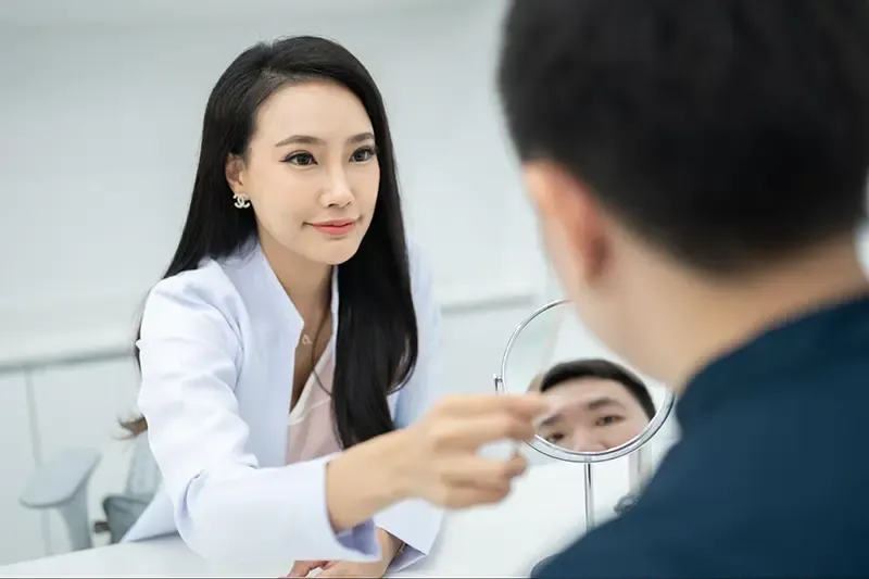 ประเมินใบหน้าก่อนทำ Ultraformer III ประเมินใบหน้าก่อนทำ Ultraformer III