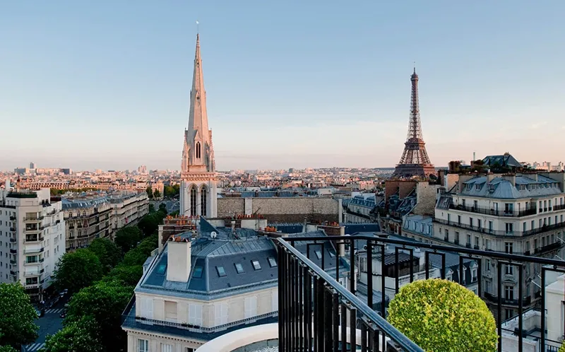 โรงแรม หรู วิวหอไอเฟล