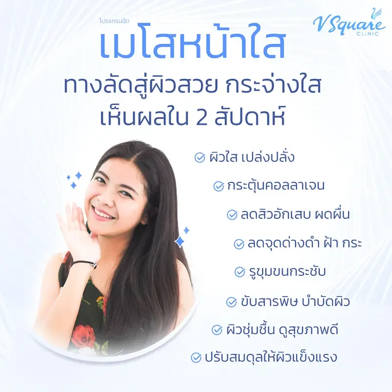 ผลลัพธ์เมโสหน้าใส