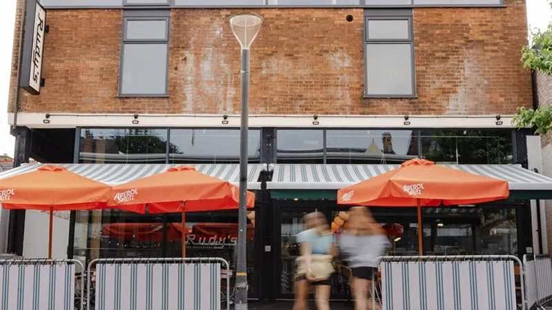 ร้านสตรีทฟู้ดในแมนเชสเตอร์