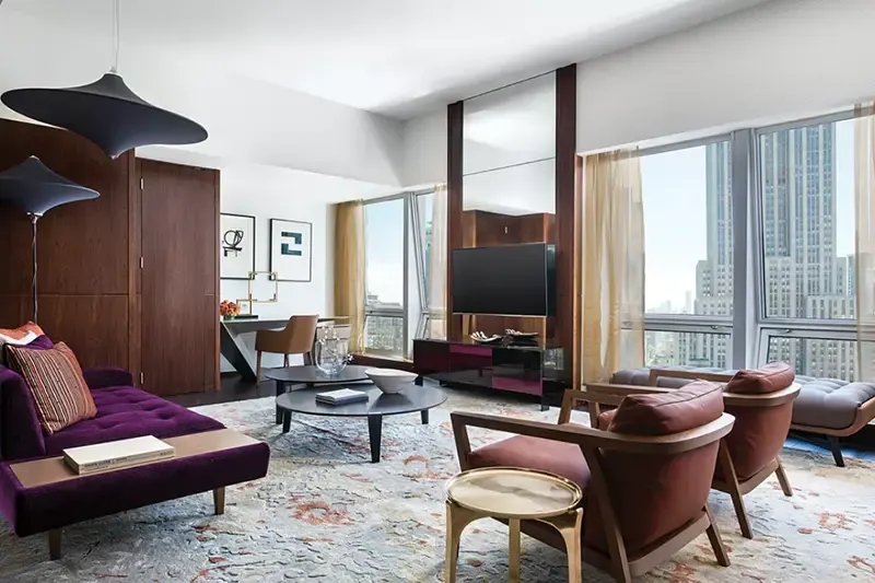 โรงแรมหรูในนิวยอร์ก