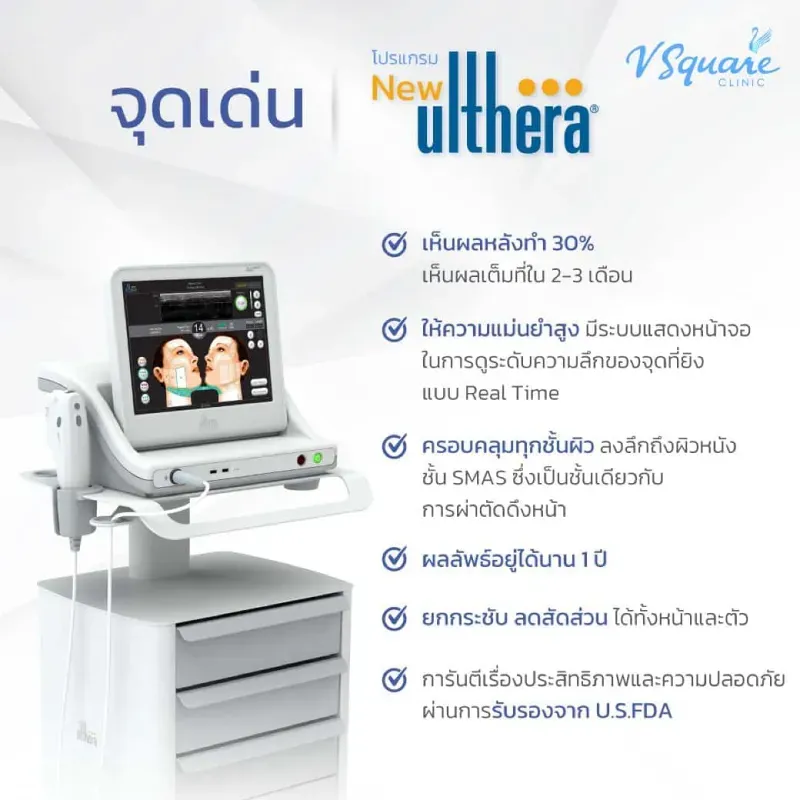 Ulthera ราคาแพงแต่คุ้ม 