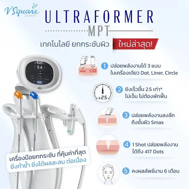 เครื่องมือยกกระชับ Ultraformer MPT