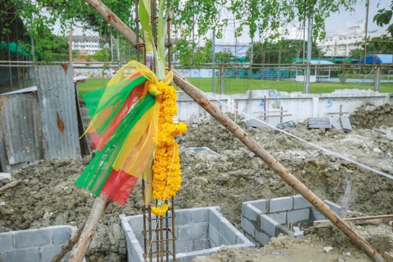 ยกเสาเอก จุดธูปกี่ดอก