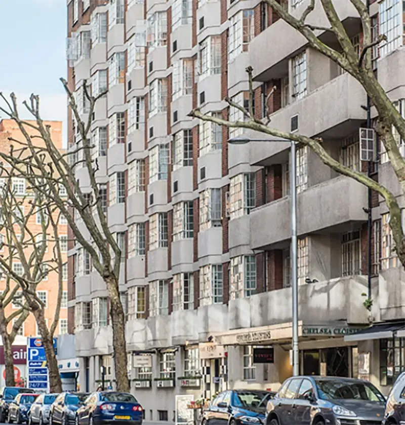 ที่พักราคาประหยัดในลอนดอน Chelsea Cloisters ที่พักราคาประหยัดในลอนดอน Chelsea Cloisters