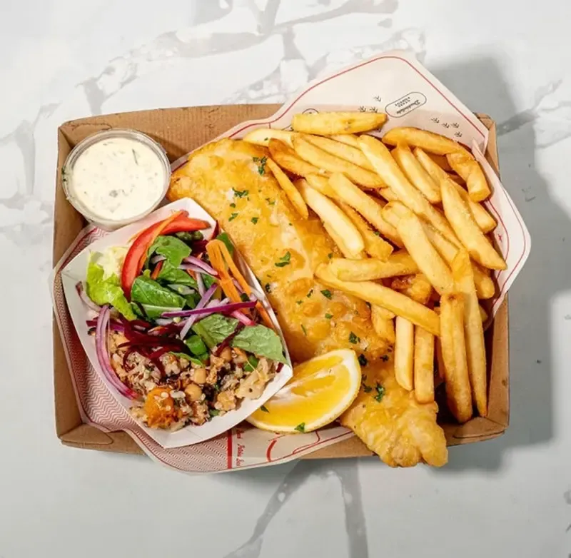 ร้านอาหารทะเล Fish and Chips  ในออสเตรเลีย