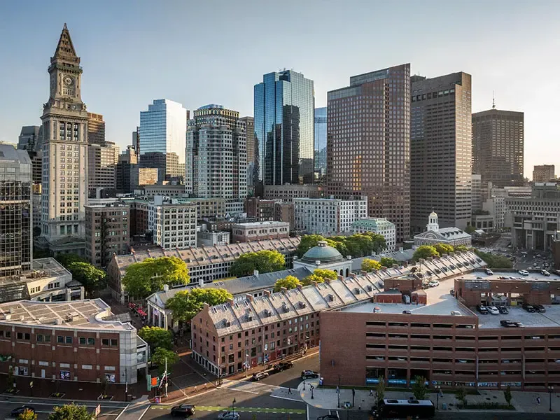 ช้อปปิ้งในเมืองบอสตันที่ Prudential Center
