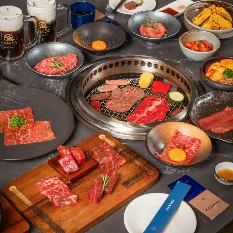 ปิ้งย่างใกล้รถไฟฟ้า BTS ร้าน Kazama Yakiniku