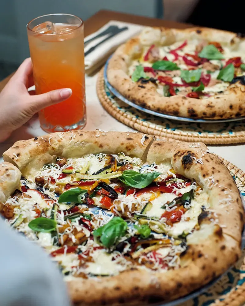 ร้านพิซซ่าในอิตาลี Maiori