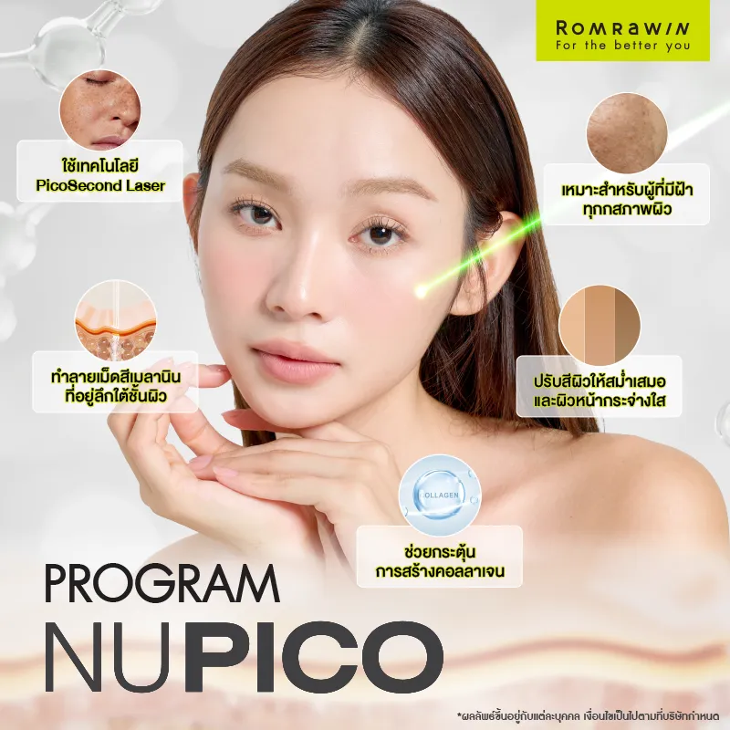 รวมโปรแกรมรักษาฝ้าของรมย์รวินท์