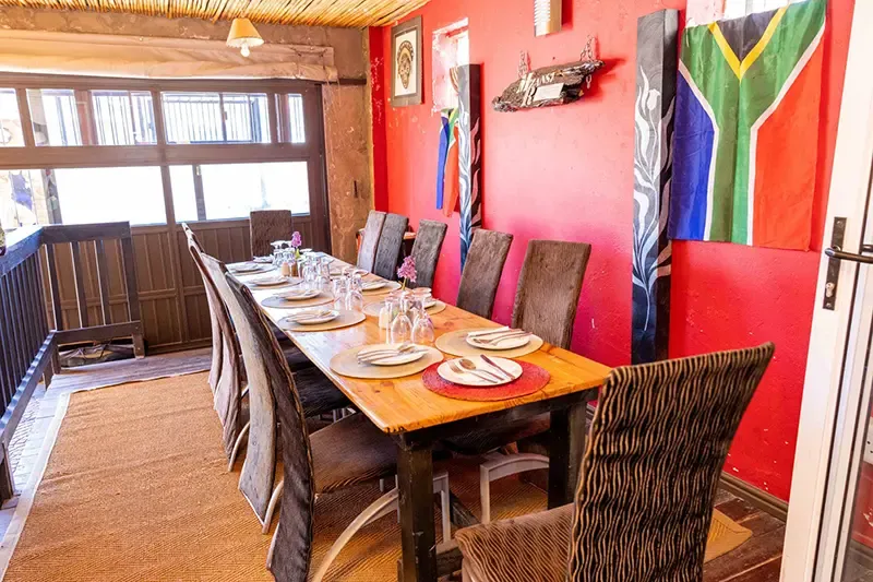 Mzansi Restaurant  ร้านอาหารท้องถิ่นในแอฟริกาใต้
