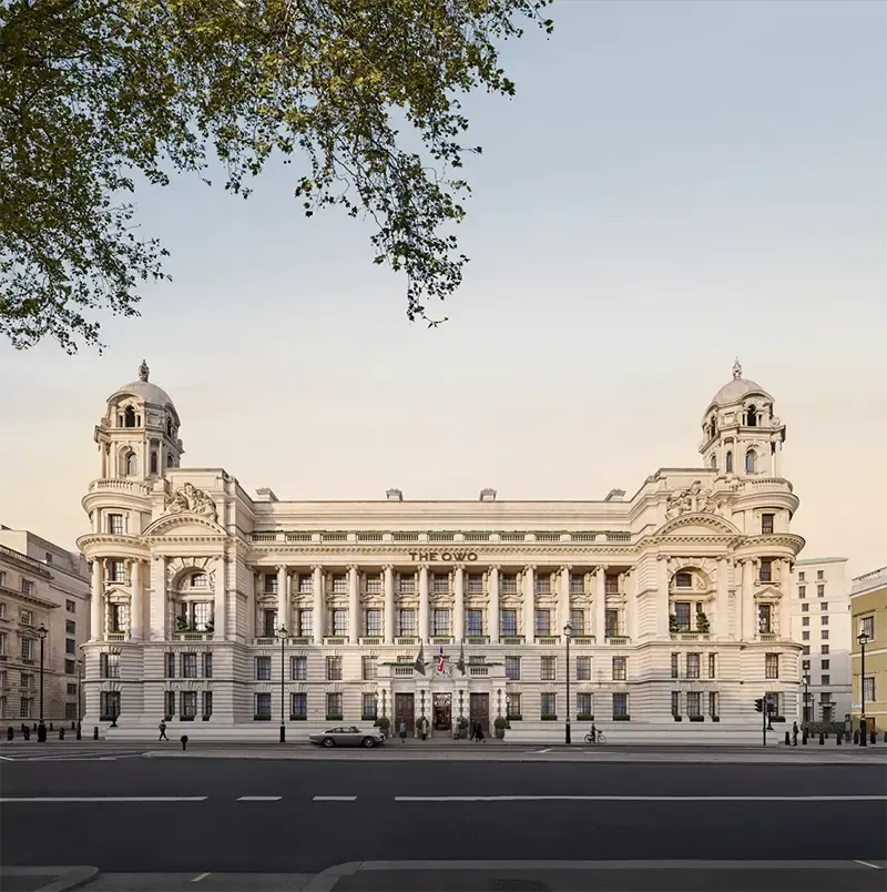 โรงแรมหรูในลอนดอน Raffles London at the Owo โรงแรมหรูในลอนดอน Raffles London at the Owo