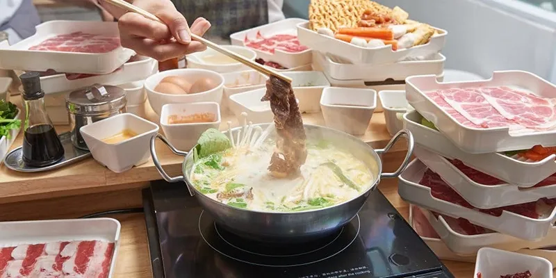 ซื้อชาบูมาทำกินเองที่ร้าน shabu lab