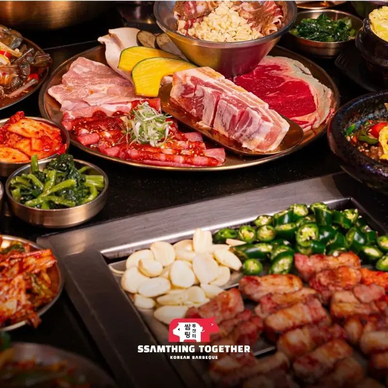 ปิ้งย่างใกล้รถไฟฟ้า MRT ร้าน Ssamthing together 