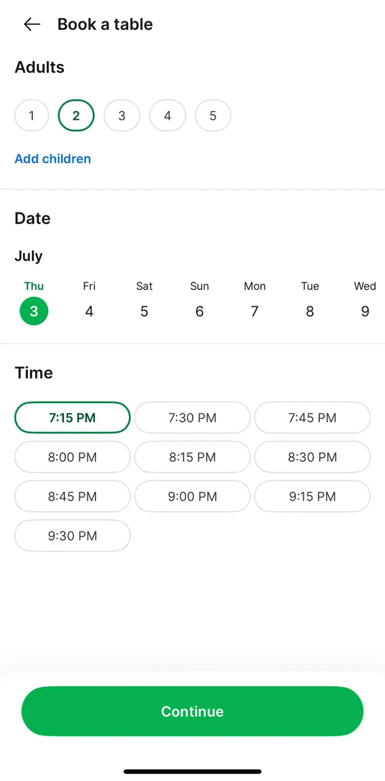 Grab จองโต๊ะ