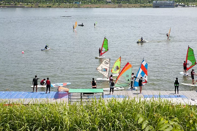 กีฬาทางน้ำ แม่น้ำฮัน กรุงโซล