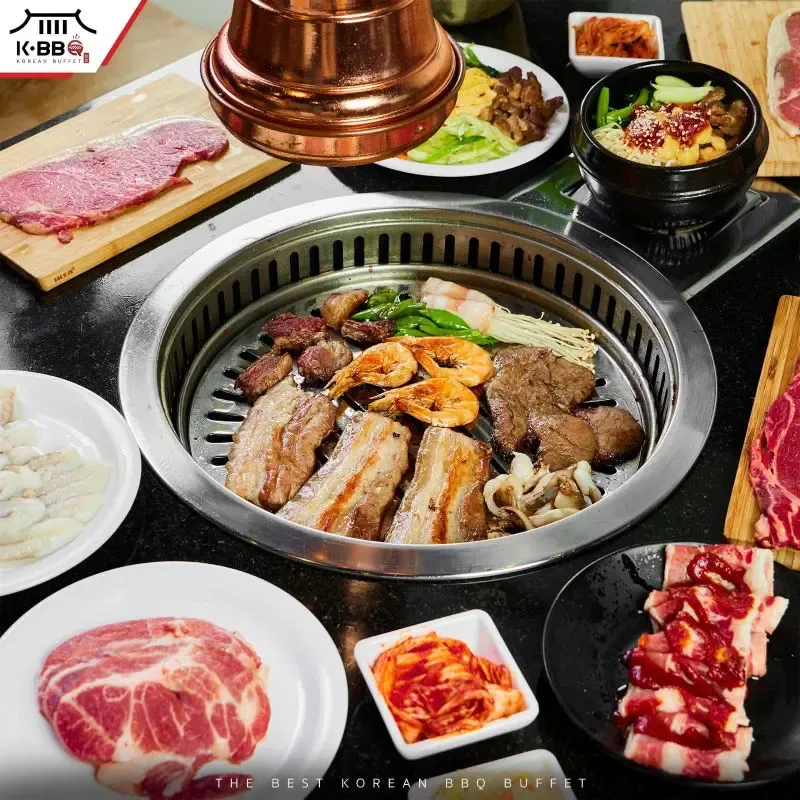 ปิ้งย่างใกล้รถไฟฟ้า BTS ร้าน KBBQ