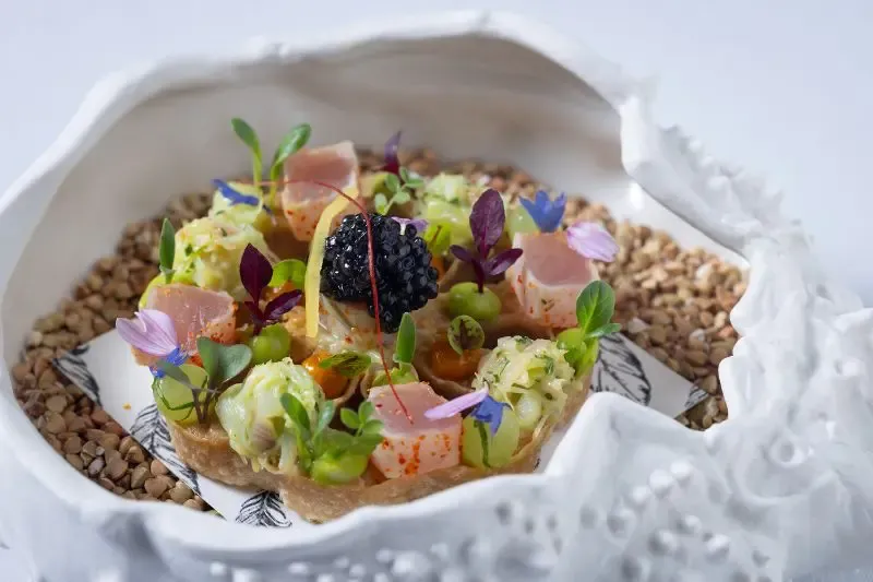 La Colombe ร้านอาหารท้องถิ่นในแอฟริกาใต้