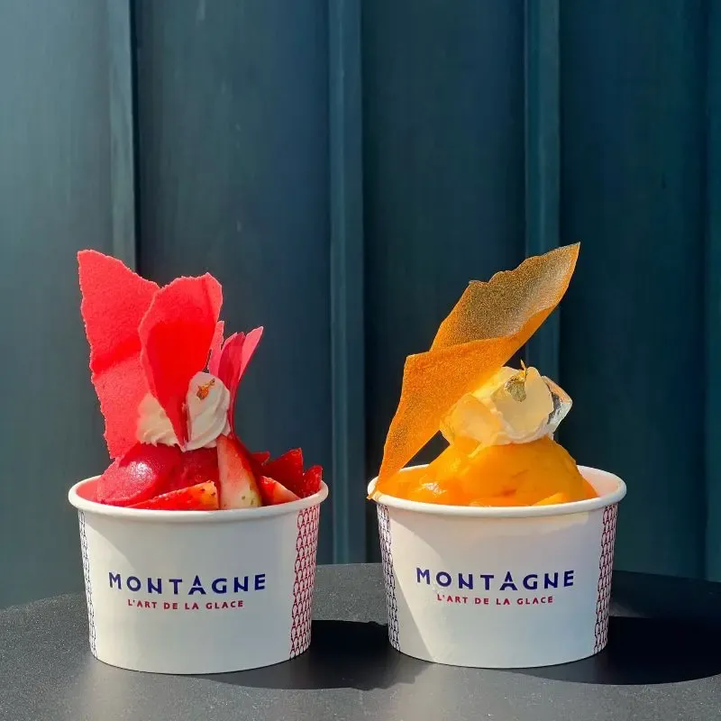 ไอศกรีมและขนมร้านดังบน Grab & LINE MAN