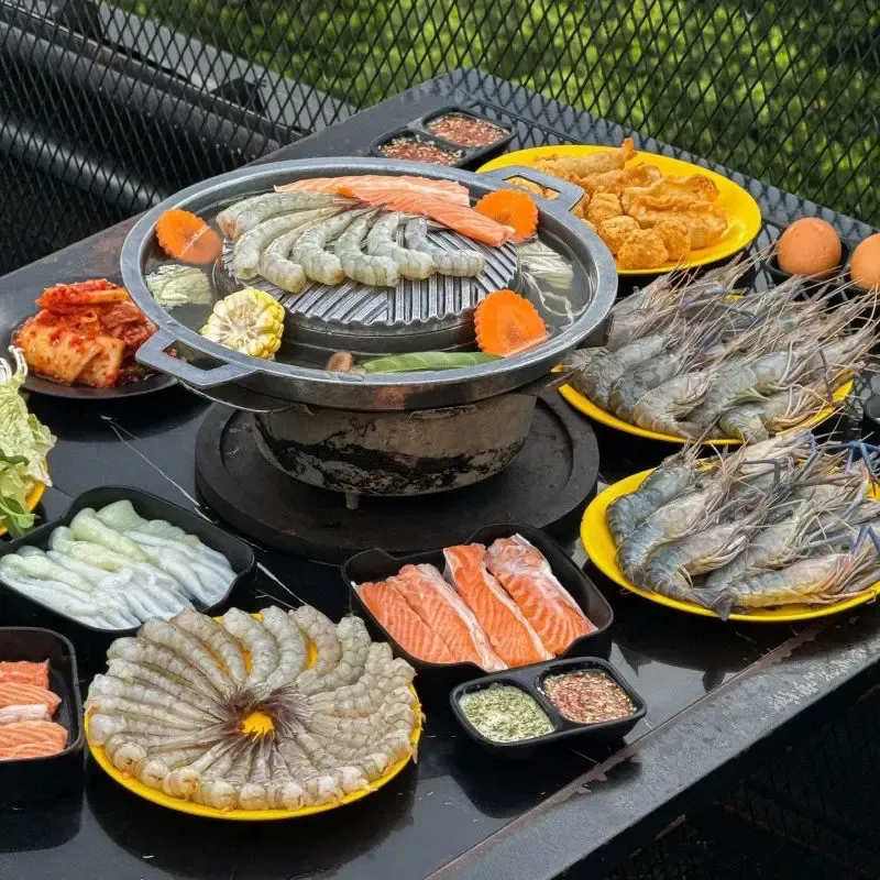 ปิ้งย่างใกล้รถไฟฟ้า BTS ร้าน ปิ้งเนย